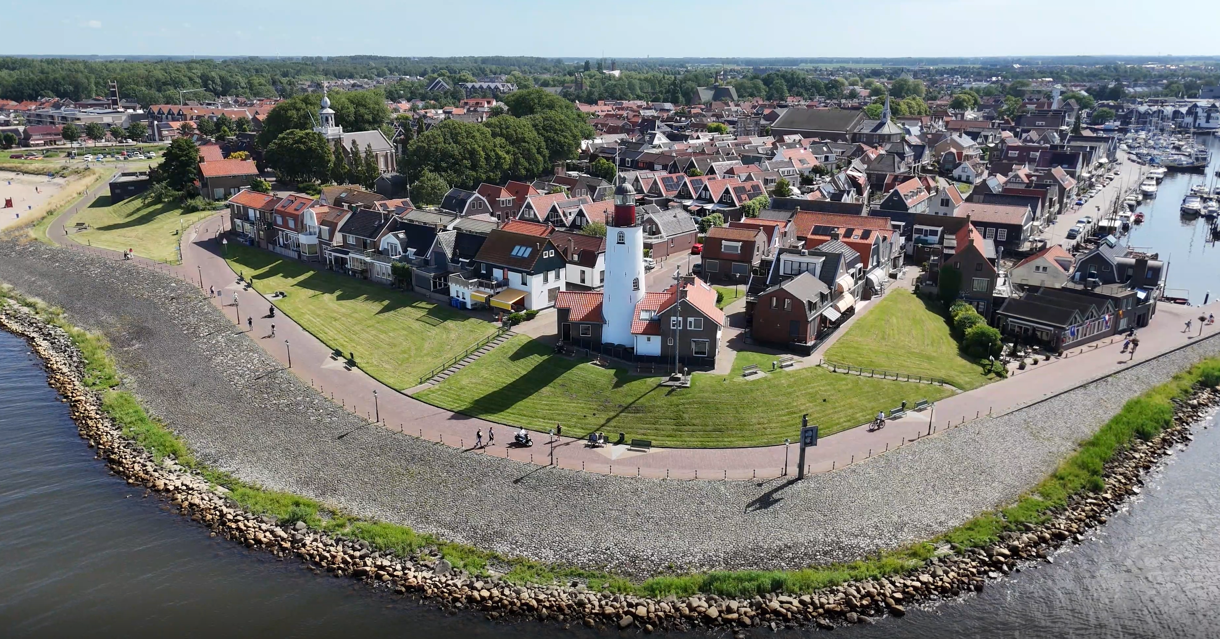 Drone video gemaakt door flightmedia van Urk in Flevoland