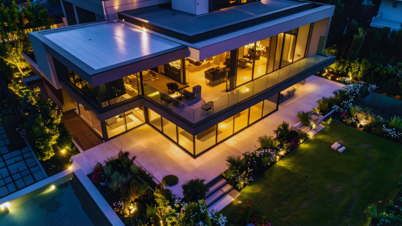 Drone fotografie voor luxe vastgoed FlightMedia